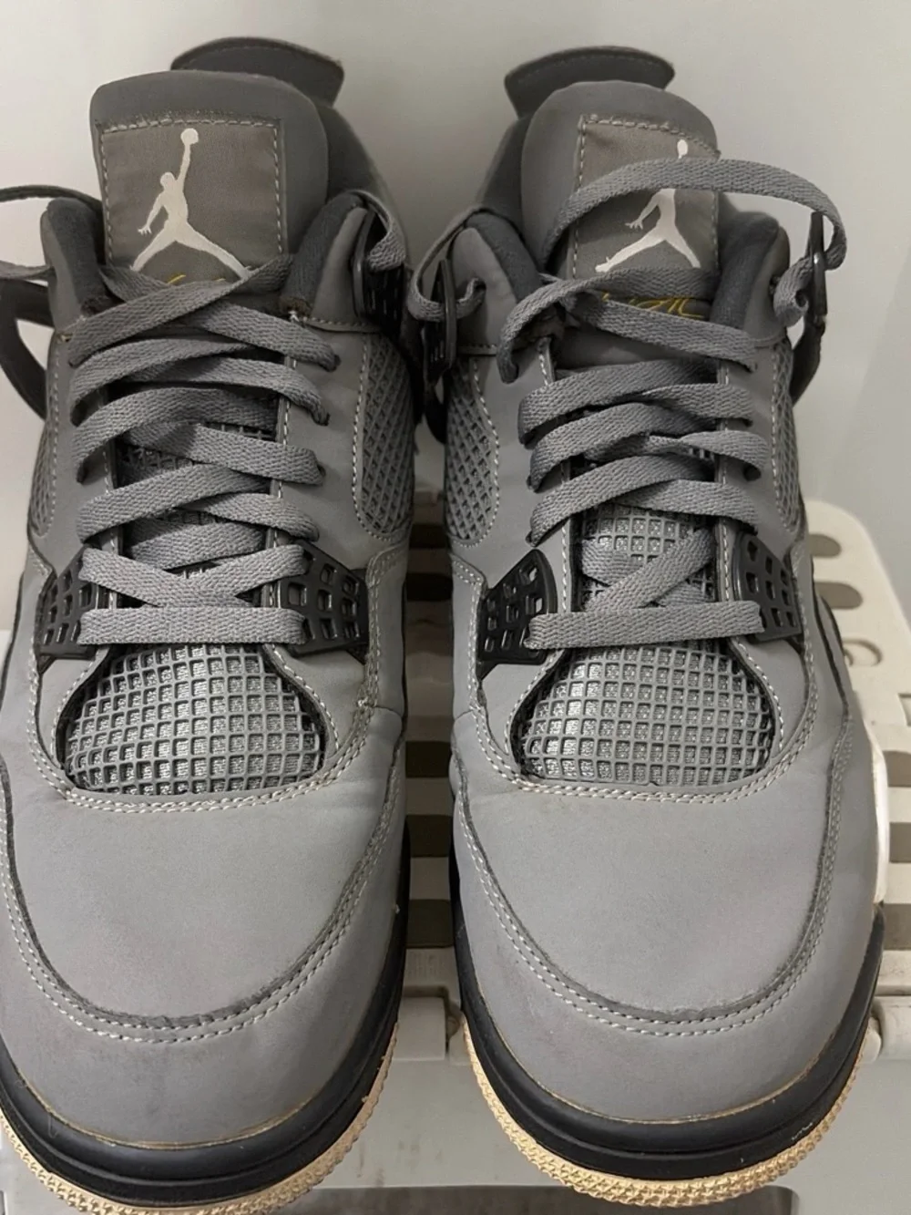 Jordan Men's Gray Athletic Sneakers